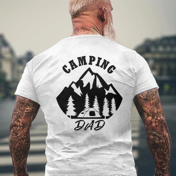 Camping Papa Natur Wildnis Wandern T-Shirt mit Rückendruck Geschenke für alte Männer