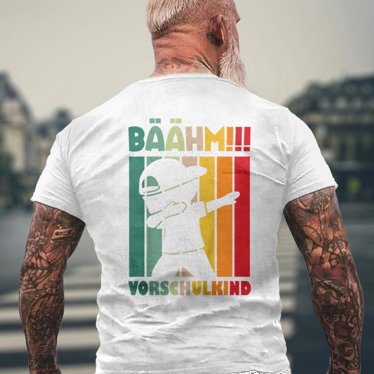 Children's Bäähm Preschool Child 80 T-Shirt mit Rückendruck Geschenke für alte Männer