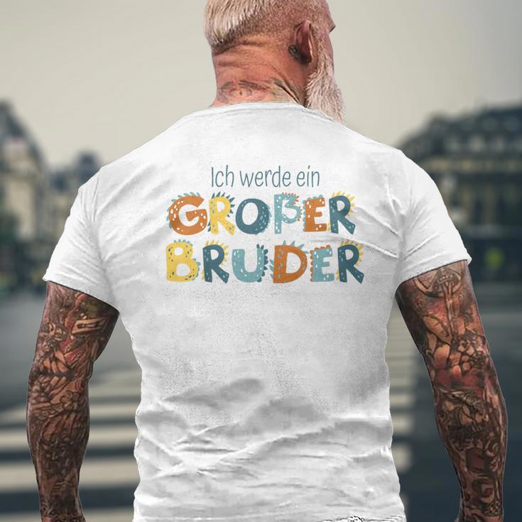 Children's Big Brother 2024 Ich Werde Großer Bruder T-Shirt mit Rückendruck Geschenke für alte Männer