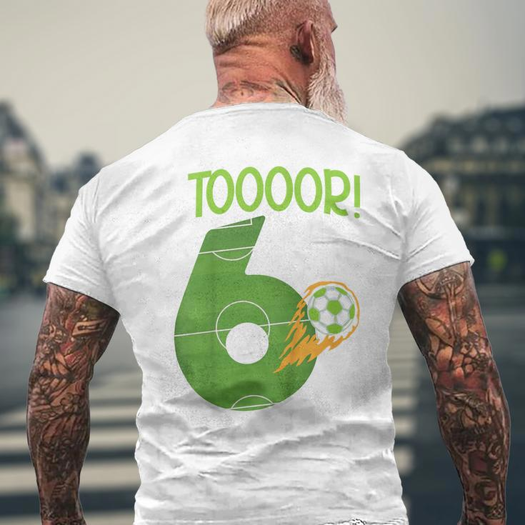 Children's Birthday Ich Bin 6 Jahre I 80 T-Shirt mit Rückendruck Geschenke für alte Männer