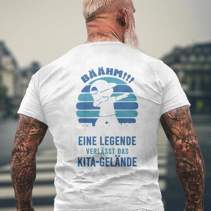Children's Bye Bye Kita Children's Kita Abgänger 2023 Kita Graduate 2023 T-Shirt mit Rückendruck Geschenke für alte Männer