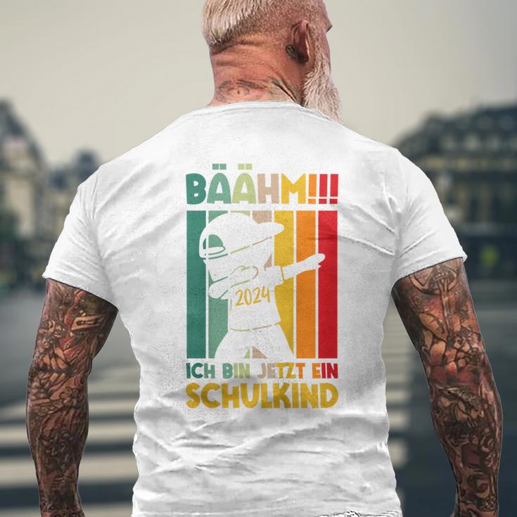 Children's First Day At School Ich Bin Jetzt Ein Schulkind T-Shirt mit Rückendruck Geschenke für alte Männer