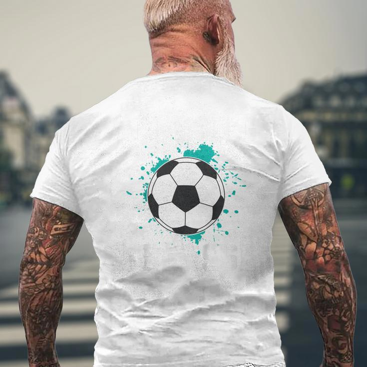 Children's Football Aufstieg Into Die First Day Of School 80 T-Shirt mit Rückendruck Geschenke für alte Männer