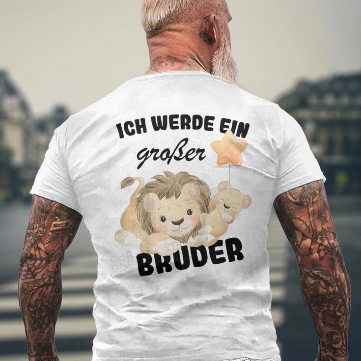 Children's Ich Werde Ein Großer Bruder 2024 T-Shirt mit Rückendruck Geschenke für alte Männer