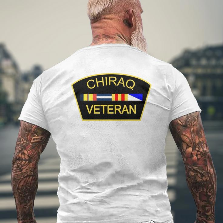 Chiraq Tees For All Chiraq Blue Small Mens Back Print T-shirt Gifts for Old Men