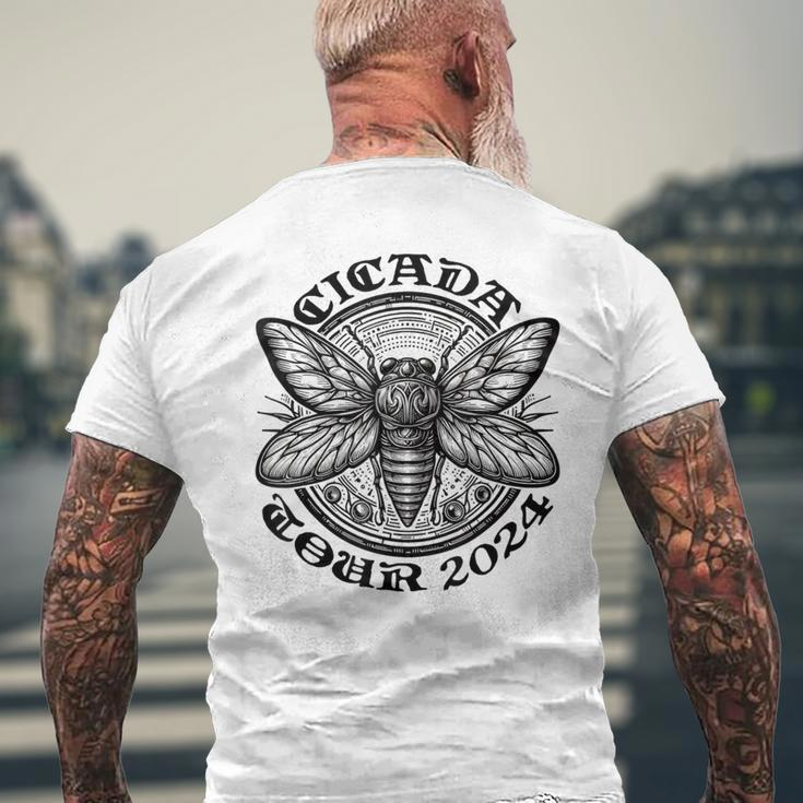 Cicada Tour 2024 Men's T-shirt Back Print Gifts for Old Men