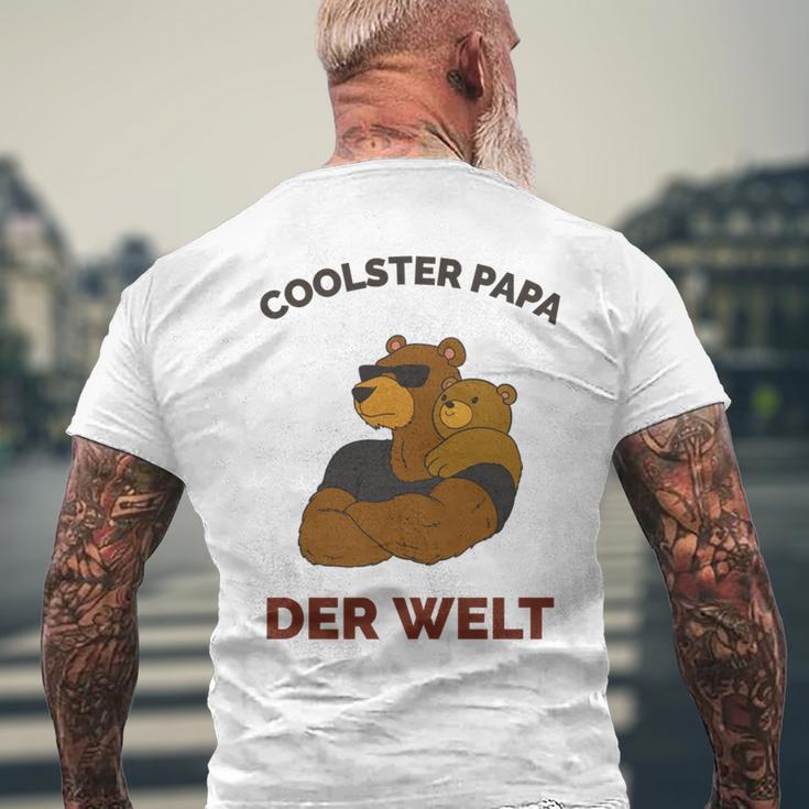 Coolster Papa Der Weltater Outfitatertag Bester Papa T-Shirt mit Rückendruck Geschenke für alte Männer