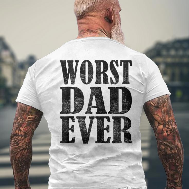 Der Schlechtesteater Aller Zeiten Lustigeratertag Papa Papaintage Kapuzenjacke T-Shirt mit Rückendruck Geschenke für alte Männer