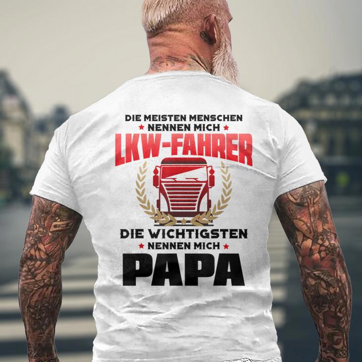 Die Wichtigsten Nennen Mich Papa Die Wichtigsten T-Shirt mit Rückendruck Geschenke für alte Männer