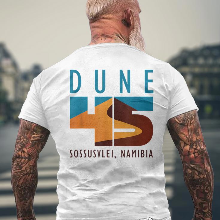 Dune 45 Sossusvlei Namibia T-Shirt mit Rückendruck Geschenke für alte Männer