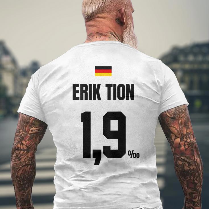 Erik Tion Sauftrikot X Malle Party Trikot Deutschland T-Shirt mit Rückendruck Geschenke für alte Männer