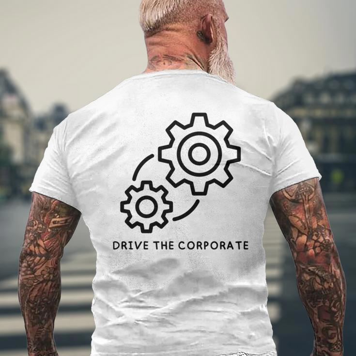 Fahren Sie Das Unternehmen T-Shirt mit Rückendruck Geschenke für alte Männer