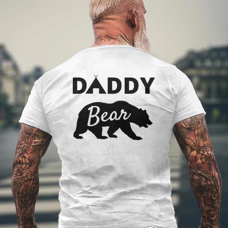 Father's Day From Wife Son Daughter Baby Kids Daddy Bear Mens Back Print T-shirt Gifts for Old Men