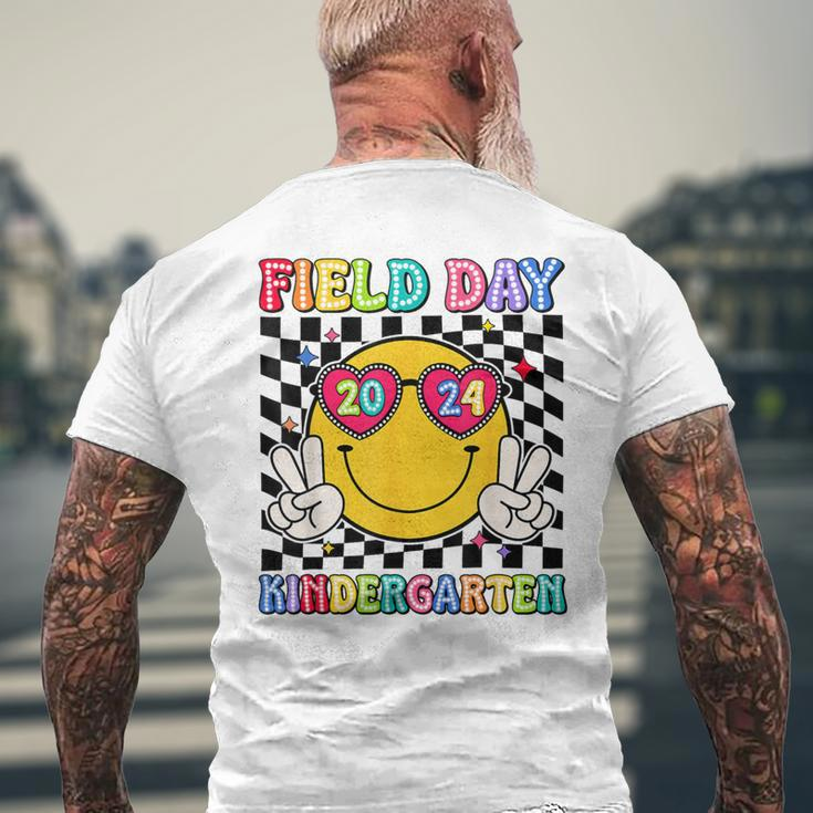 Field Day 2024 Kindergarten Fun Day Sunglasses Field Trip Men's T-shirt Back Print Gifts for Old Men