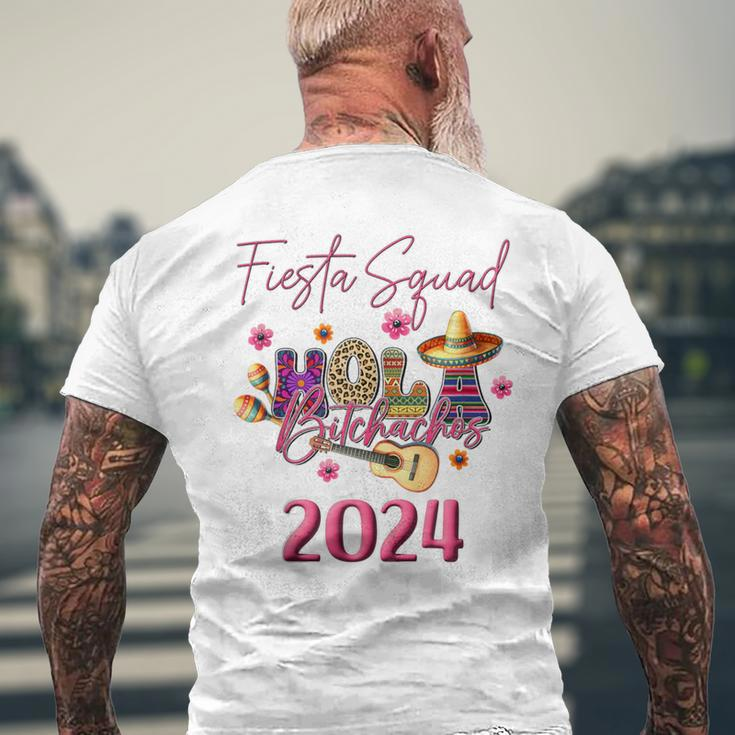 Fiesta Squad Family Matching Mexican 5 De Mayo 2024 Men's T-shirt Back Print Gifts for Old Men