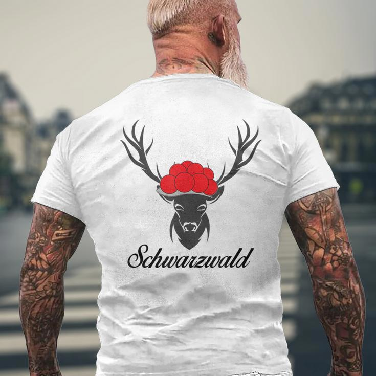Forest Bollenhut Deer S T-Shirt mit Rückendruck Geschenke für alte Männer