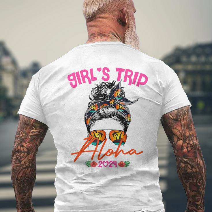 Girls Trip Aloha Hawaii 2024 Girls Weekend 2024 For Women Men's T-shirt Back Print Gifts for Old Men