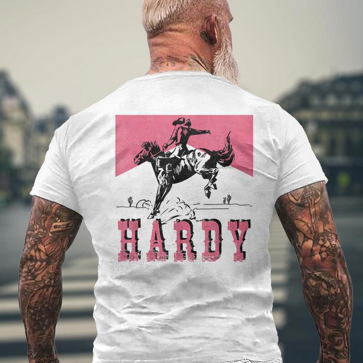 Hardy Last Name Hardy Team Hardy Family Reunion Men's T-shirt Back Print Gifts for Old Men