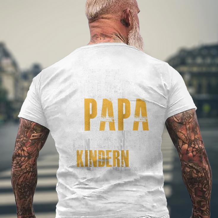 Herren Papaater Tochter Sohn Spruch Lustig Witzig Fun Geschenk Raglan T-Shirt mit Rückendruck Geschenke für alte Männer