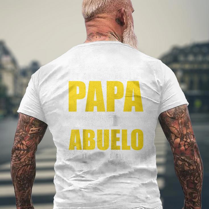 Ich Habe Zwei Titel Papa Und Abuelo Opa Spanien Raglan T-Shirt mit Rückendruck Geschenke für alte Männer