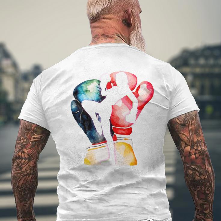 Ich Liebe Kickboxen Ist Kickboxen Mädchen Ist T-Shirt mit Rückendruck Geschenke für alte Männer