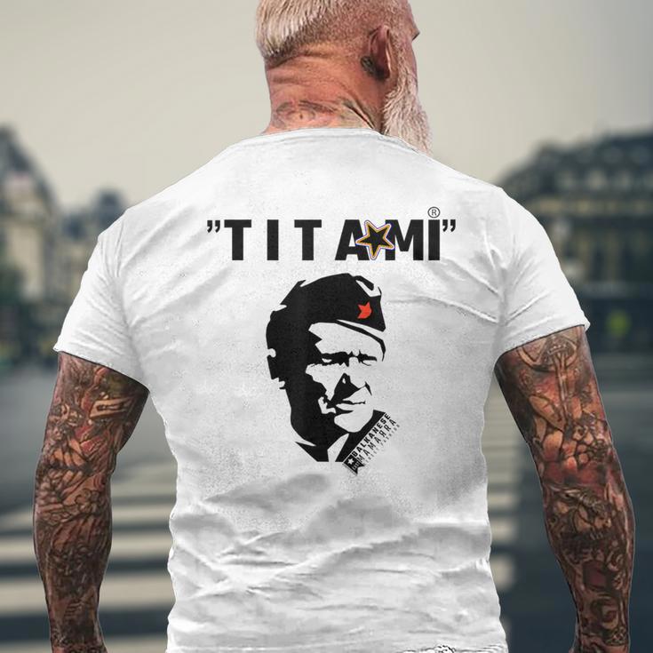 Josip Broz Tito T-Shirt mit Rückendruck Geschenke für alte Männer