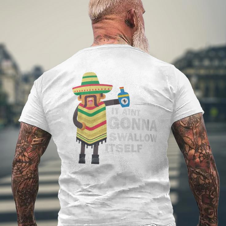 Juan Drinking Mexican Fiesta Quote Cinco De Mayo Men's T-shirt Back Print Gifts for Old Men