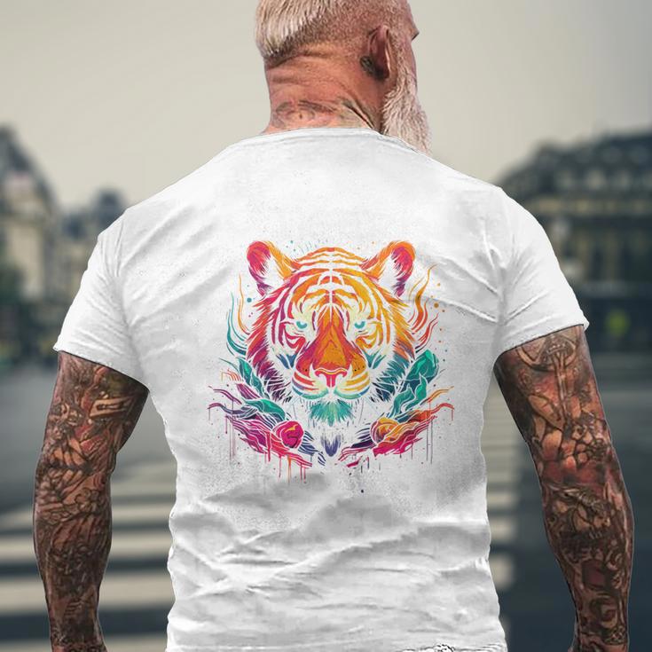 Kinder Cooler Tiger Für Tigerklasse Grundschule Klassentier T-Shirt mit Rückendruck Geschenke für alte Männer