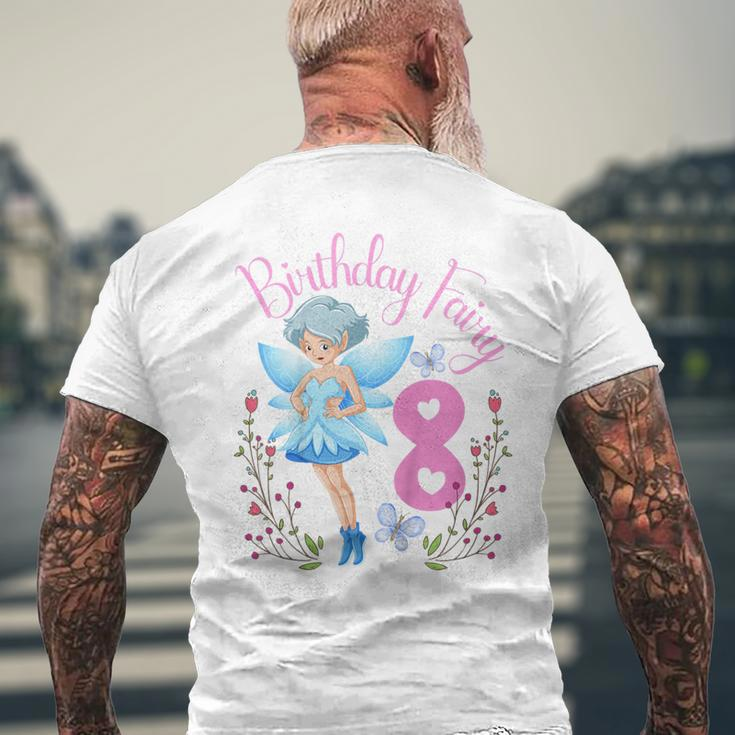 Kinder Fee Geburtstag Party 8 Jahre Alt Fee Geburtstag Party Thema T-Shirt mit Rückendruck Geschenke für alte Männer