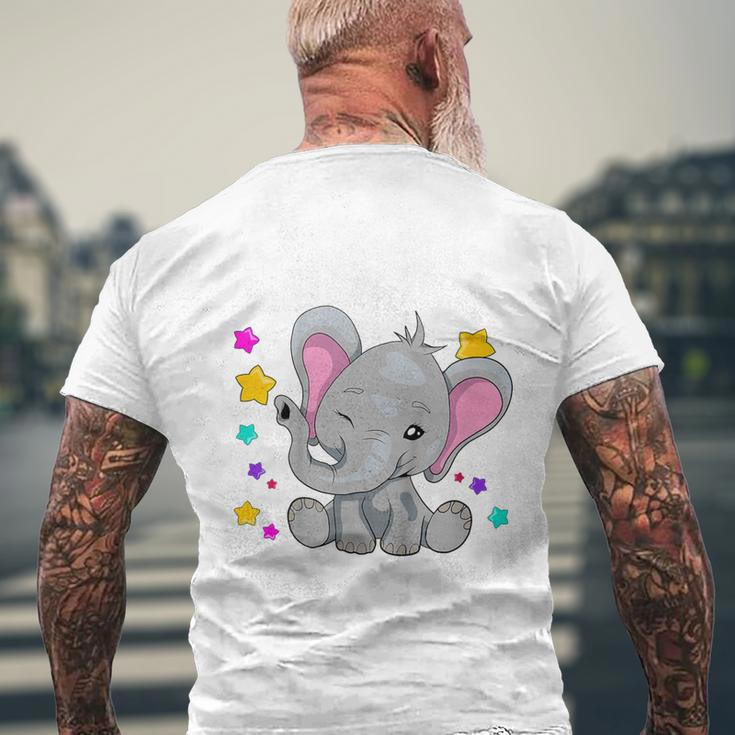 Kinder Ich Bin Schon 3 Jahre Alt Cute Elephant 3Rd Birthday T-Shirt mit Rückendruck Geschenke für alte Männer