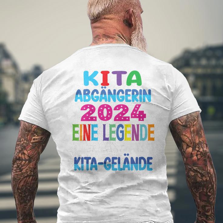 Kinder Kita Abgänger 2024 Eine Legendeerlässt Das Kita Gelände T-Shirt mit Rückendruck Geschenke für alte Männer