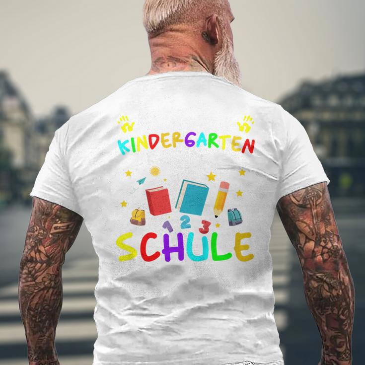 Kinder Mach's Gut Kindergarten Ich Rocke Jetzt Die Schule T-Shirt mit Rückendruck Geschenke für alte Männer