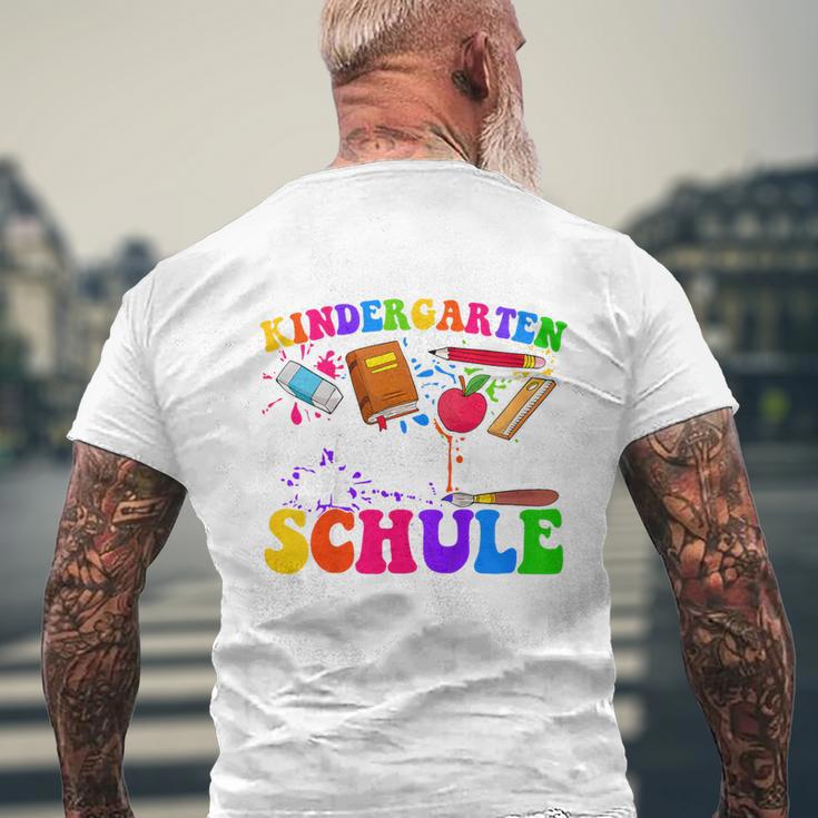 Kinder Mach's Gut Kindergarten Ich Rocke Jetzt Die Schule T-Shirt mit Rückendruck Geschenke für alte Männer