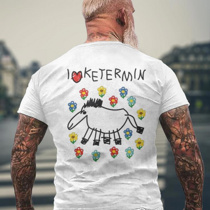 I Love Ketermin I Love Ketermin Ketamin T-Shirt mit Rückendruck Geschenke für alte Männer