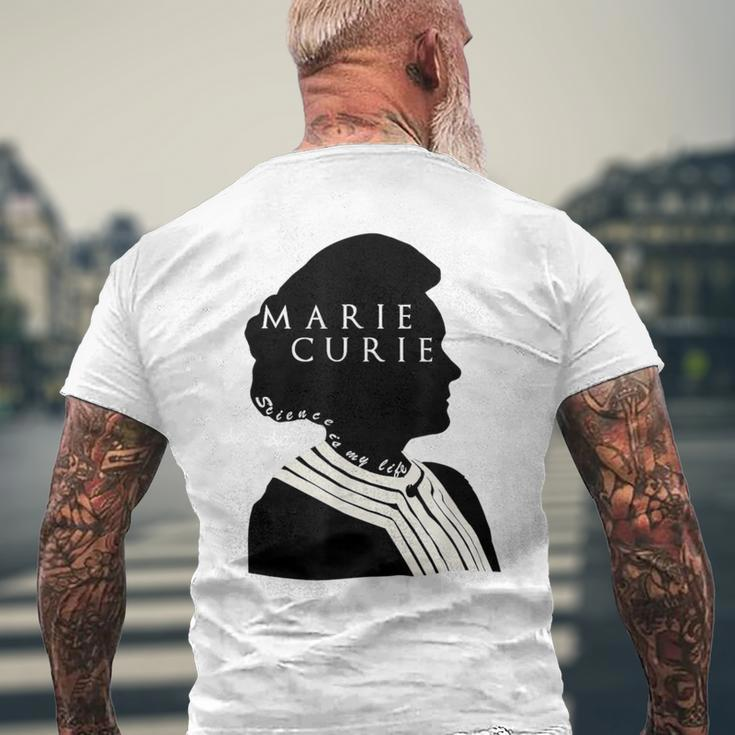 Marie Curie Science Chemie T-Shirt mit Rückendruck Geschenke für alte Männer