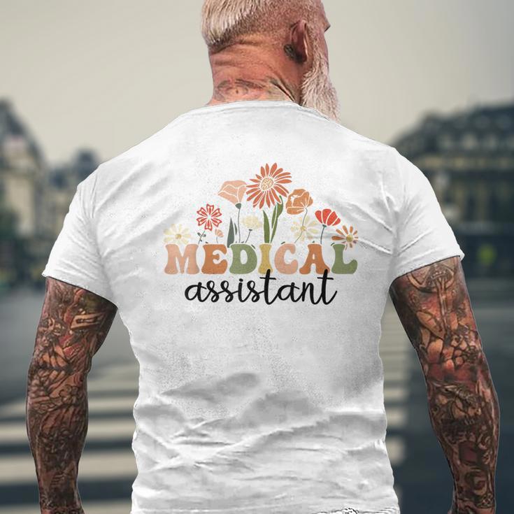 Medical Assistant Ma Cma Nursing Doctor Assistant Student Men's T-shirt Back Print Gifts for Old Men