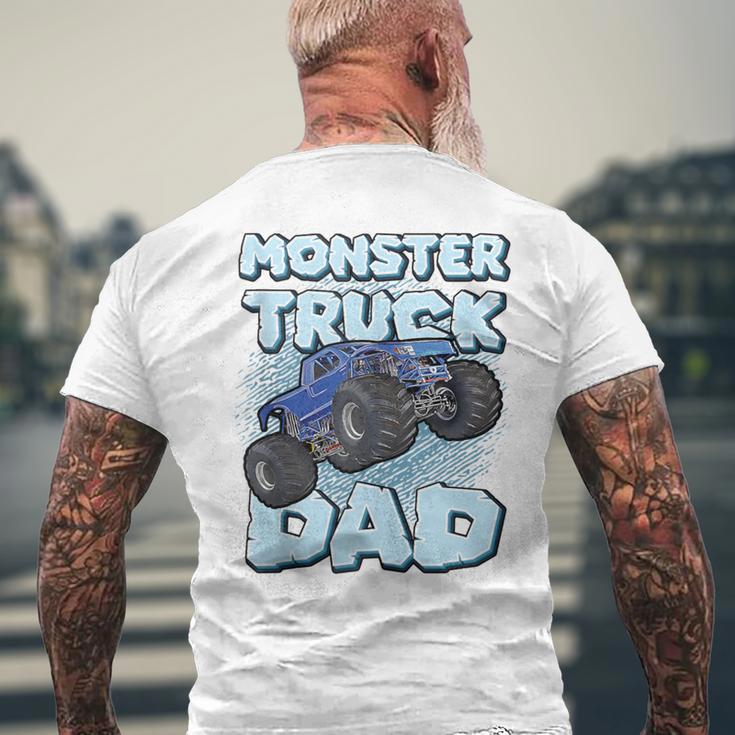 Monster Truck Papa Füräter Cooler Papa Lustiger Monstertruck T-Shirt mit Rückendruck Geschenke für alte Männer