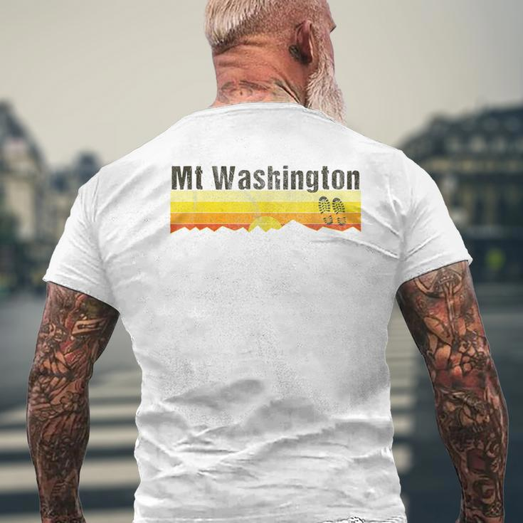 Mt Washington Nh Vintage Mt Washington Men's T-shirt Back Print Gifts for Old Men