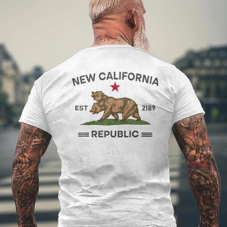 New California Republic Ncr Men's T-shirt Back Print Gifts for Old Men