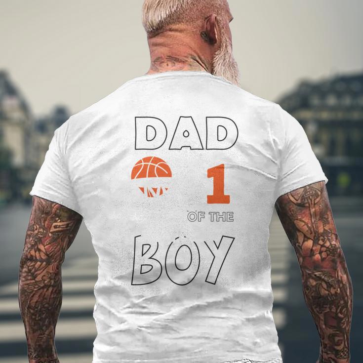 Papa Des 1 Basketball -Basketballson 1 Jahren 1 Jahre Alt T-Shirt mit Rückendruck Geschenke für alte Männer