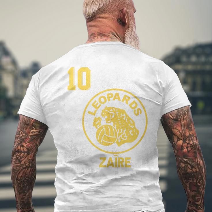 Retro Zaire Soccer Jersey 1974 Football Africa 10 Men's T-shirt Back Print Gifts for Old Men