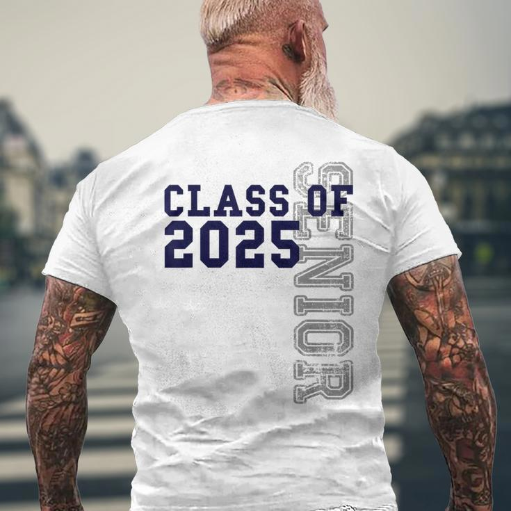Senior Class Of 2025 Graduation 2025 Men's T-shirt Back Print Gifts for Old Men