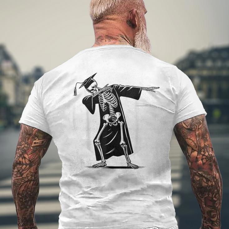 Skeleton Dab Class 2024 Men's T-shirt Back Print Gifts for Old Men