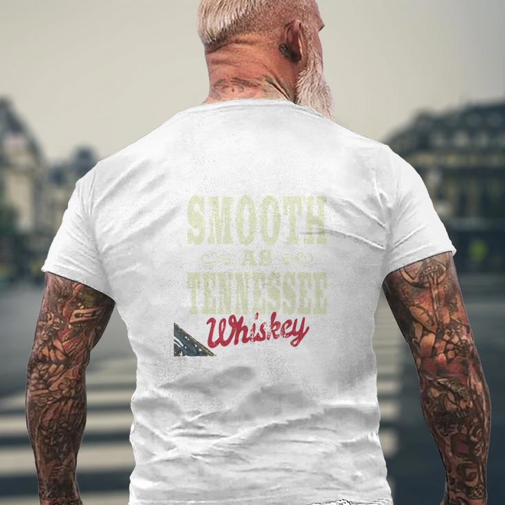 Smooth As Tennessee Whiskey Mens Mens Back Print T-shirt Gifts for Old Men