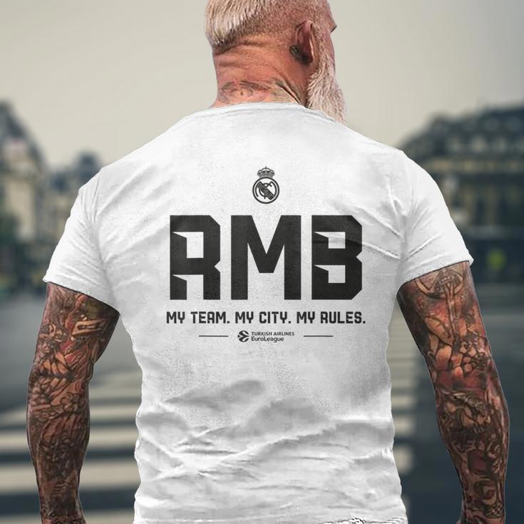 Teams Real Madrid T-Shirt mit Rückendruck Geschenke für alte Männer