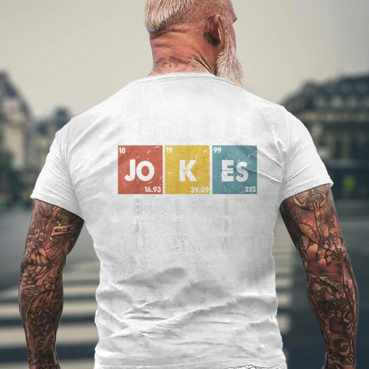 I Tell Dad Jokes Periodically Men's T-shirt Back Print Gifts for Old Men