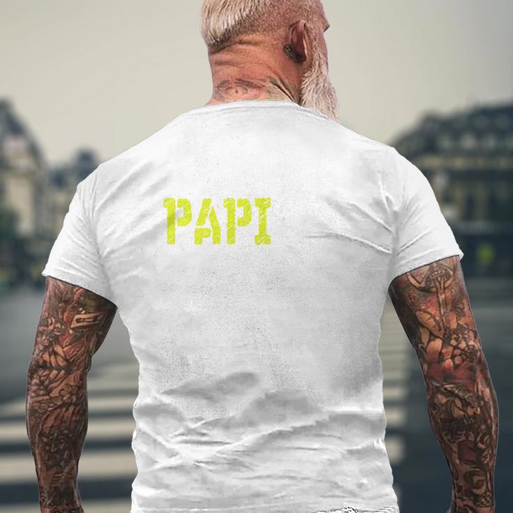 Unser Papitänater Papa Kapitänatertag Seefahrt Humor T-Shirt mit Rückendruck Geschenke für alte Männer