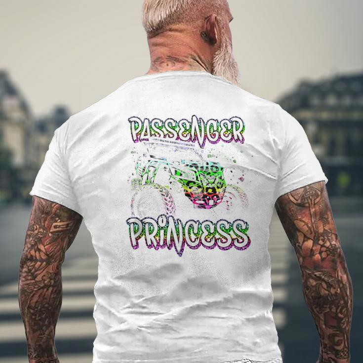Utv Passenger-Princess Lovers Utv Sxs Riding Dirty Offroad Men's T-shirt Back Print Gifts for Old Men