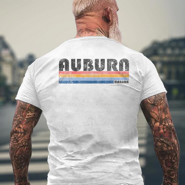 Vintage 1980S Style Auburn Alabama Men's T-shirt Back Print Gifts for Old Men