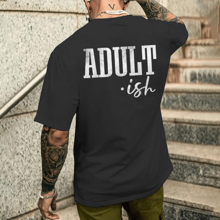 18 Years Old Boys Girls 18Th Birthday Adult-Ish Men's T-shirt Back Print Gifts for Him